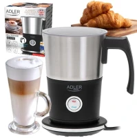 Spieniacz do mleka Adler AD4497 Podgrzewacz 2w1