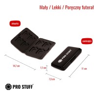 Etui na karty pamięci 8xSD/8xmicroSD PRO STUFF