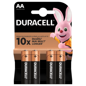 Baterie Alkaliczne Duracell LR6/MN1500 AA  4 szt