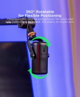 Mikrofon pojemnościowy Saramonic SR-MV2000 ze złączem USB do podcastów