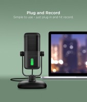 Mikrofon pojemnościowy Saramonic SR-MV2000 ze złączem USB do podcastów