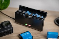 Ładowarka trójkanałowa Newell USB-C do GoPro 5, 6, 7, 8, 9, 10, 11