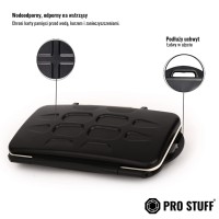 Etui na karty pamięci PRO STUFF 12xSD/12xmicroSD