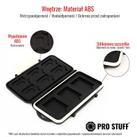 Etui na karty pamięci PRO STUFF 6 SD i 3 XQD