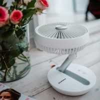 Wentylator bezprzewodowy Humanas CoolAir F01 - biały