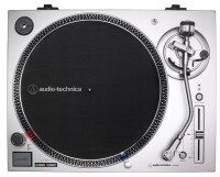 Gramofon Audio-Technica AT-LP120XUSB srebrny z napędem bezpośrednim (analogowy i USB)