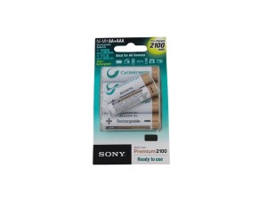 Zestaw akumulatorów 4x R-06 2100mAh 2x R-03 800mAh Sony
