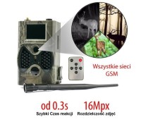Fotopułapka GSM HC-300M 40xIR 940nm Czujnik Ruchu