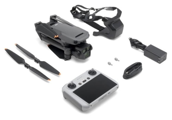 Dron DJI Mavic 3 Pro + Kontroler RC 8 km 43 min (DJI RC) Dystrybucja PL  wysyłka w 24H