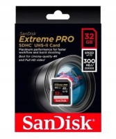 Karta pamięci  SanDisk SDHC 32GB Extreme PRO UHS-II 300MB/s