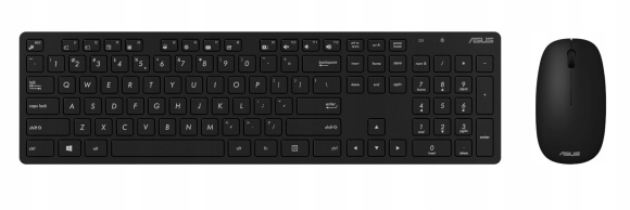 Klawiatura + mysz Asus W5000 Czarna