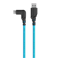 Kabel Mathorn MTC-501 5M 10Gbps 60W USB A-C90 Arcticblue