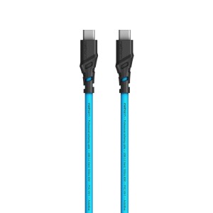 Kabel Mathorn MTC-510 5M 10Gbps 60W USB C-C Arcticblue 