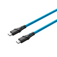 Kabel Mathorn MTC-510 5M 10Gbps 60W USB C-C Arcticblue 