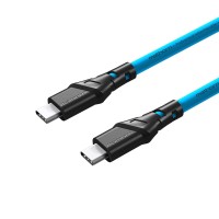 Kabel Mathorn MTC-510 5M 10Gbps 60W USB C-C Arcticblue 