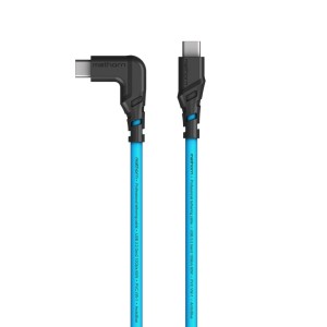 Kabel Mathorn MTC-511 5M 10Gbps 60W USB C-C 90 Arcticblue 