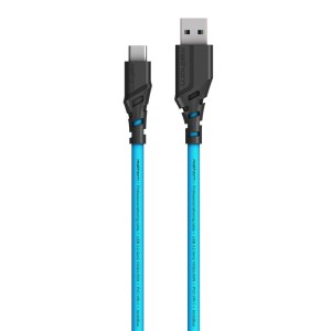 Kabel Mathorn MTC-500 5M 10Gbps 60W USB A-C Arcticblue 