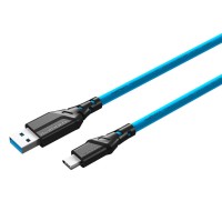 Kabel Mathorn MTC-500 5M 10Gbps 60W USB A-C Arcticblue 