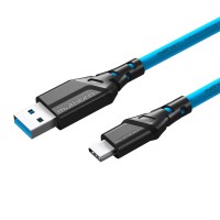 Kabel Mathorn MTC-500 5M 10Gbps 60W USB A-C Arcticblue 