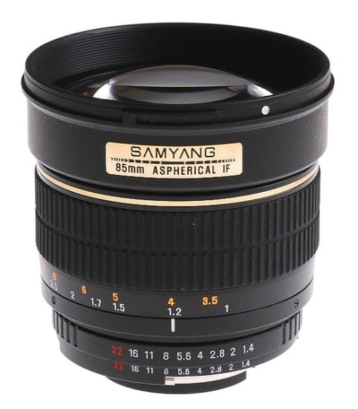 Obiektyw Samyang 85 mm f/1.4 Aspherical IF / Olympus 4/3