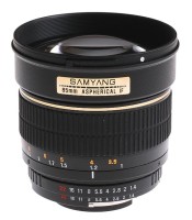Obiektyw Samyang 85 mm f/1.4 Aspherical IF / Olympus 4/3