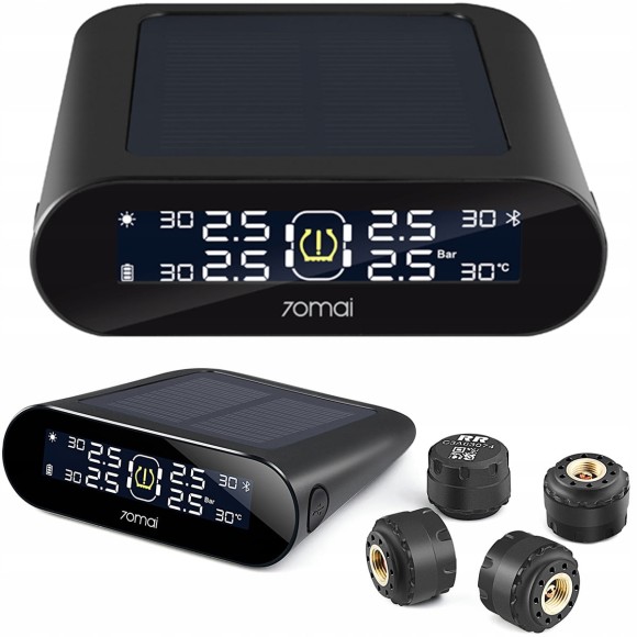 Zestaw do monitorowania ciśnienia w oponach 70mai MIDRIVE T02