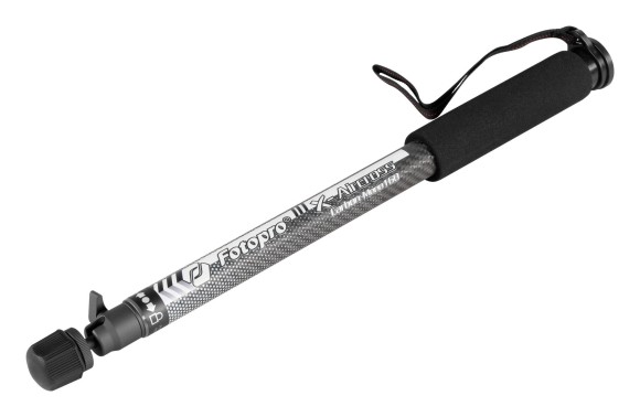 Monopod Fotopro X-Aircross Carbon Mono 160 - szary 165cm DSLR, Gopro, Smartphone