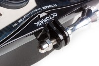 Maska nurkowa Octomask Frameless Black 201 do GoPro (uszkodzone mocowanie)