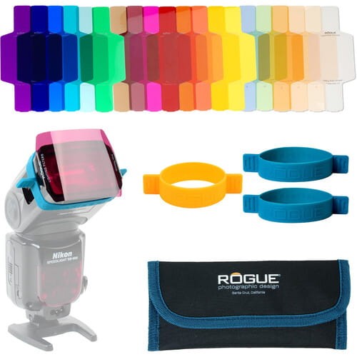 Zestaw kolorowych filtrów żelowych Rogue Flash Gels - Combo Filter Kit