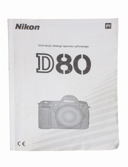 Instrukcja obsługi Nikon D80