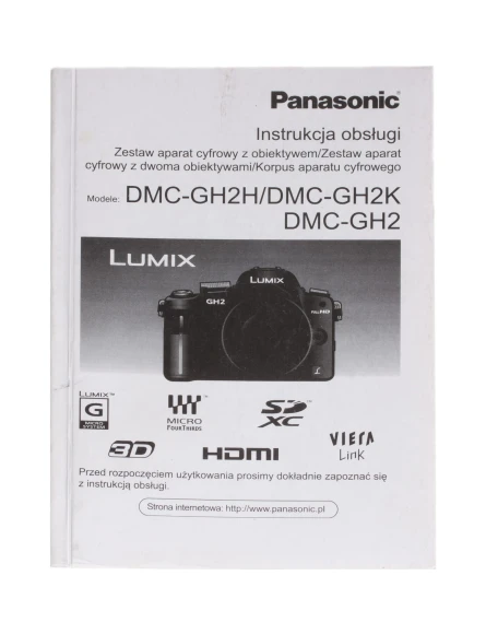 Instrukcja obsługi Panasonic Lumix GH2