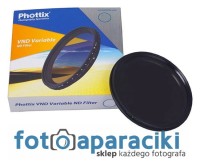 FILTR Phottix ND neutralny regulowany szary 72mm ND4-400