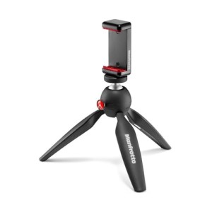 Statyw Manfrotto MKPIXICLMII-BK  PIXI mini z głowicą kulową + uchwyt MCLAMP