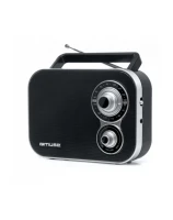 Przenośne radio Muse M-051RW Aux -czarne