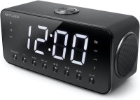 Radiobudzik Radio PLL FM podwójny Alarm brzęczek AUX USB MUSE M-192 CR