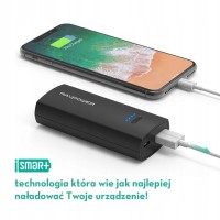 Power bank RAVPower RP-PB070 5200mAh czarny iSMART