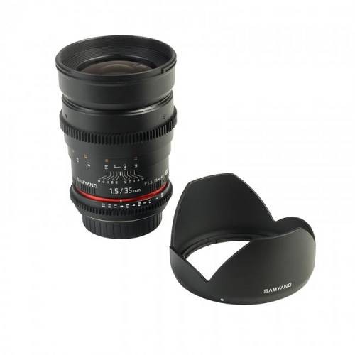 Obiektyw Samyang 35 mm T1.5 VDSLR do Canon