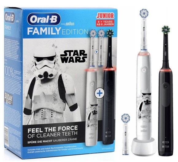 Szczoteczka Oral-B Family Edition PRO 3 -zestaw Star Wars