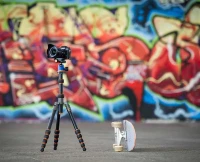 Statyw 3 Legged Thing COREY niebiesko-pomarańczowy