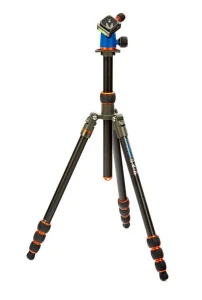 Statyw 3 Legged Thing TRAVIS niebiesko-pomarańczowy