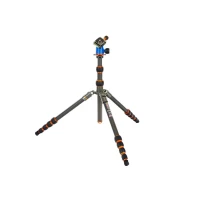 Statyw 3 Legged Thing BRIAN niebiesko-pomarańczowy Carbon