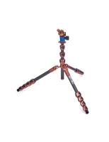 Statyw 3 Legged Thing Albert 2.0 Bronze, włókna węglowe, 5-sekcji, udźwig 30kg, głowica kulowa