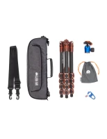 Statyw 3 Legged Thing Albert 2.0 Bronze, włókna węglowe, 5-sekcji, udźwig 30kg, głowica kulowa