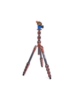 Statyw 3 Legged Thing Albert 2.0 Bronze, włókna węglowe, 5-sekcji, udźwig 30kg, głowica kulowa