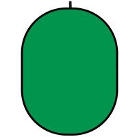 GlareOne Blenda Tło 2w1 zielono-niebieska, 150x200cm