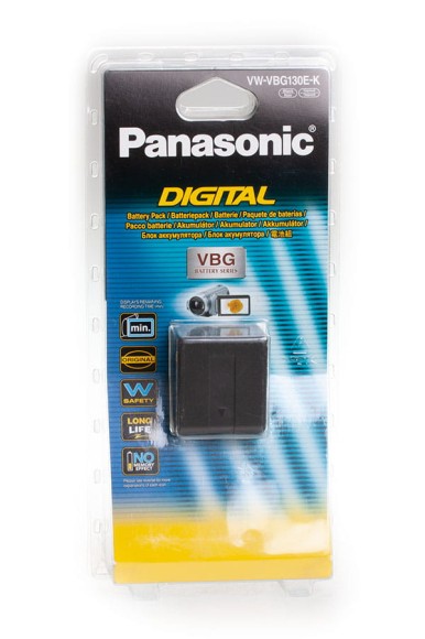 Oryginalny akumulator Panasonic VW-VBG130E-K  pojemność 1320 mAh