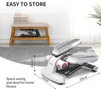 Stepper do ćwiczeń z wyświetlaczem prosty z linkami Proiron PRO-TBJ01-1