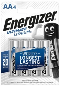 Bateria Energizer Ultimate Lithium AA L91 1,5V 4szt