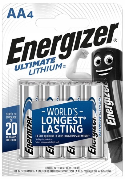Bateria Energizer Ultimate Lithium AA L91 1,5V 4szt