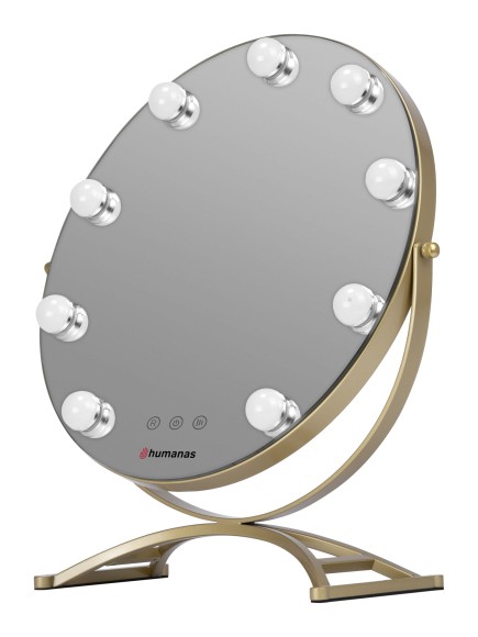 Lustro do makijażu Humanas HS-HM03 z oświetleniem LED